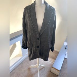 Current Air oversized lined blazer-size L